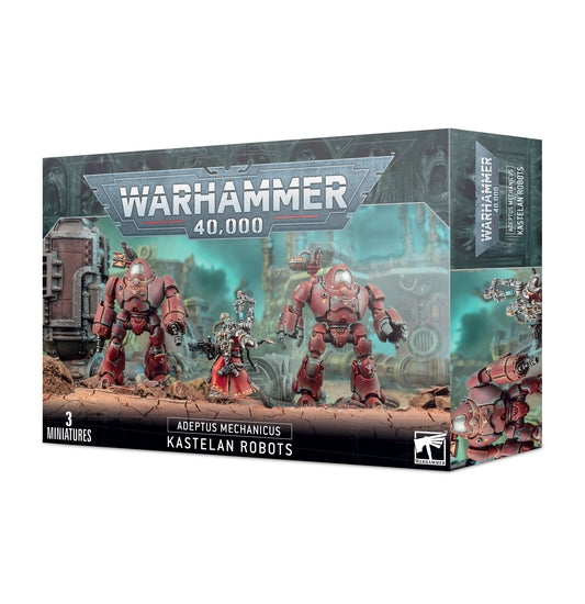 Adeptus Mechanicus Kastelan Robots mit Cybernetica Datasmith für Warhammer 40.000 von Games Workshop