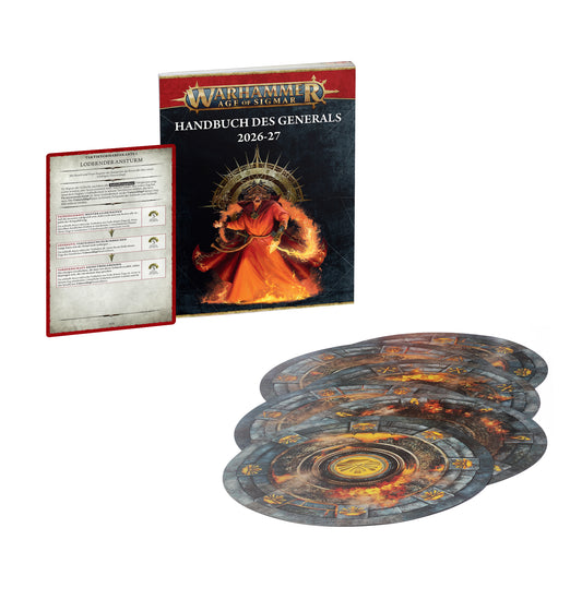 Warhammer Age of Sigmar Handbuch des Generals 2026-27 Deutsch von Games Workshop