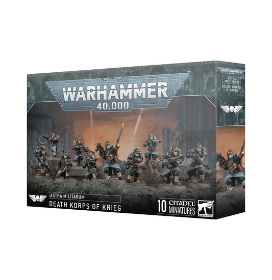 Astra Militarum Death Korps of Krieg Warhammer 40.000 Miniaturen von Games Workshop