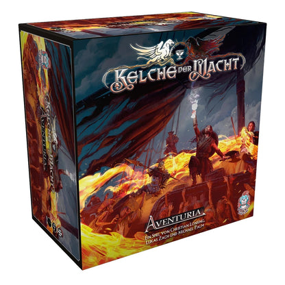 Aventuria Kelche der Macht kooperatives Abenteuerbrettspiel von Ulisses