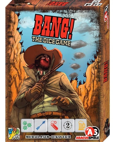 BANG! The Dice Game Würfelspiel im Wildwest-Setting mit geheimen Rollen und spannenden Duellen