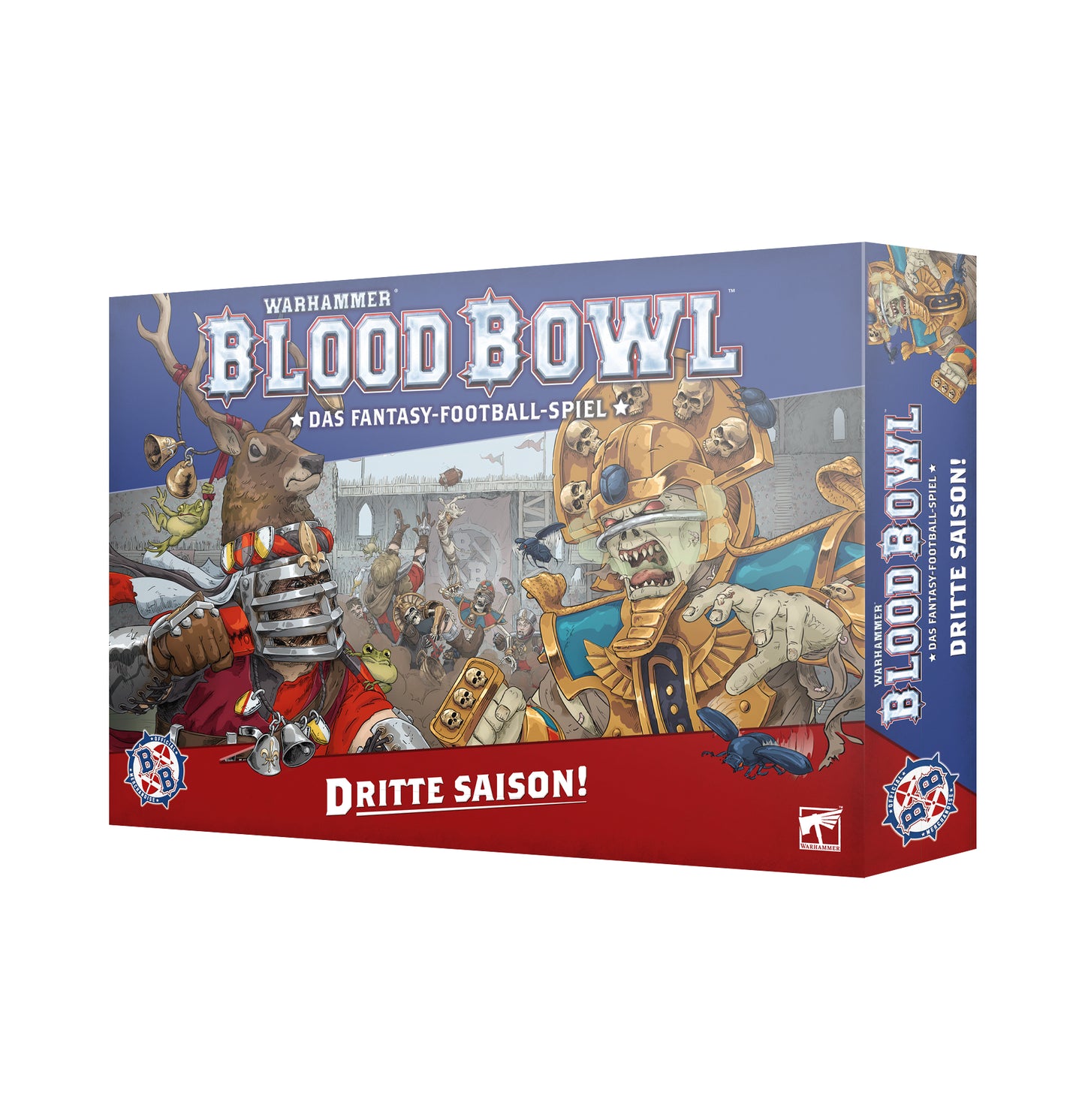 Blood Bowl Dritte Saison Deutsch mit Brionne Barons und Nehekhara Nightmares von Games Workshop