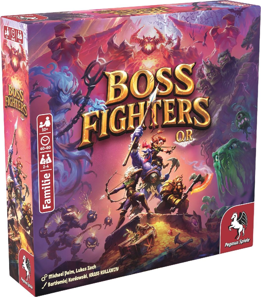 Boss Fighters QR Brettspiel von Pegasus Spiele