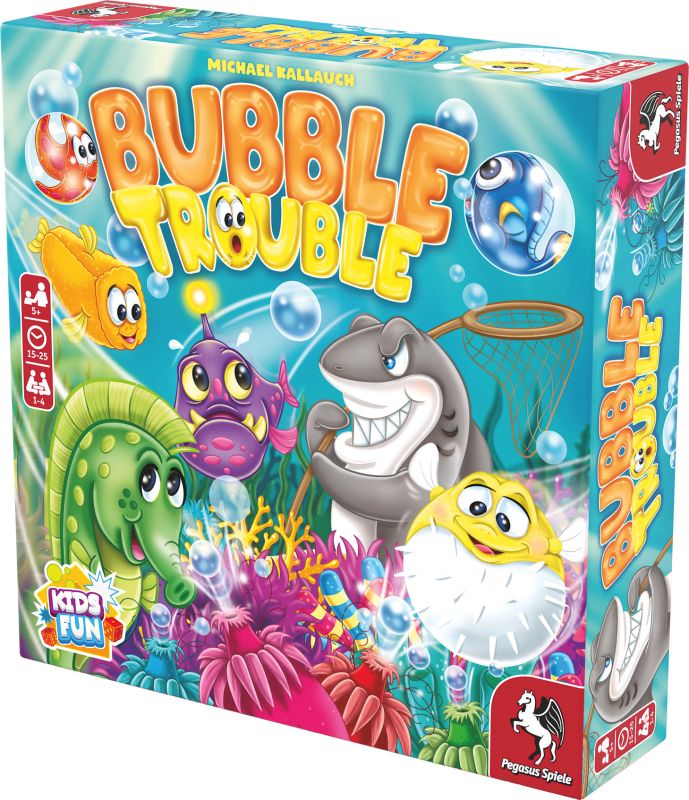 Bubble Trouble Kinderspiel von Pegasus Spiele
