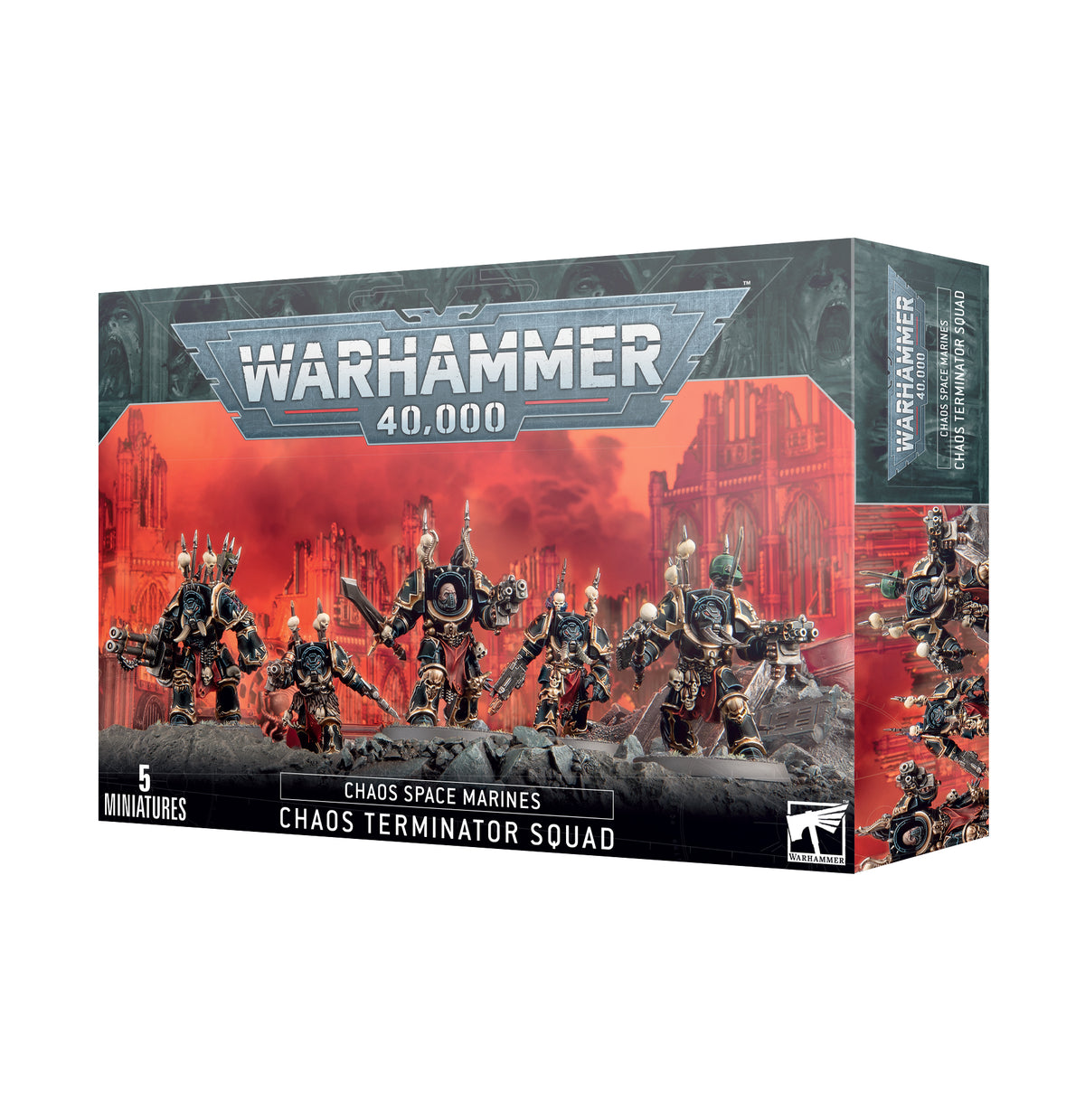Chaos Space Marines Chaos Terminators für Warhammer 40.000 von Games Workshop