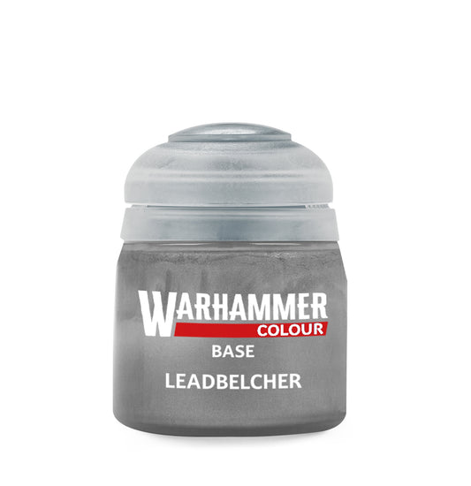 Citadel Base Leadbelcher metallische Miniaturenfarbe 12 ml