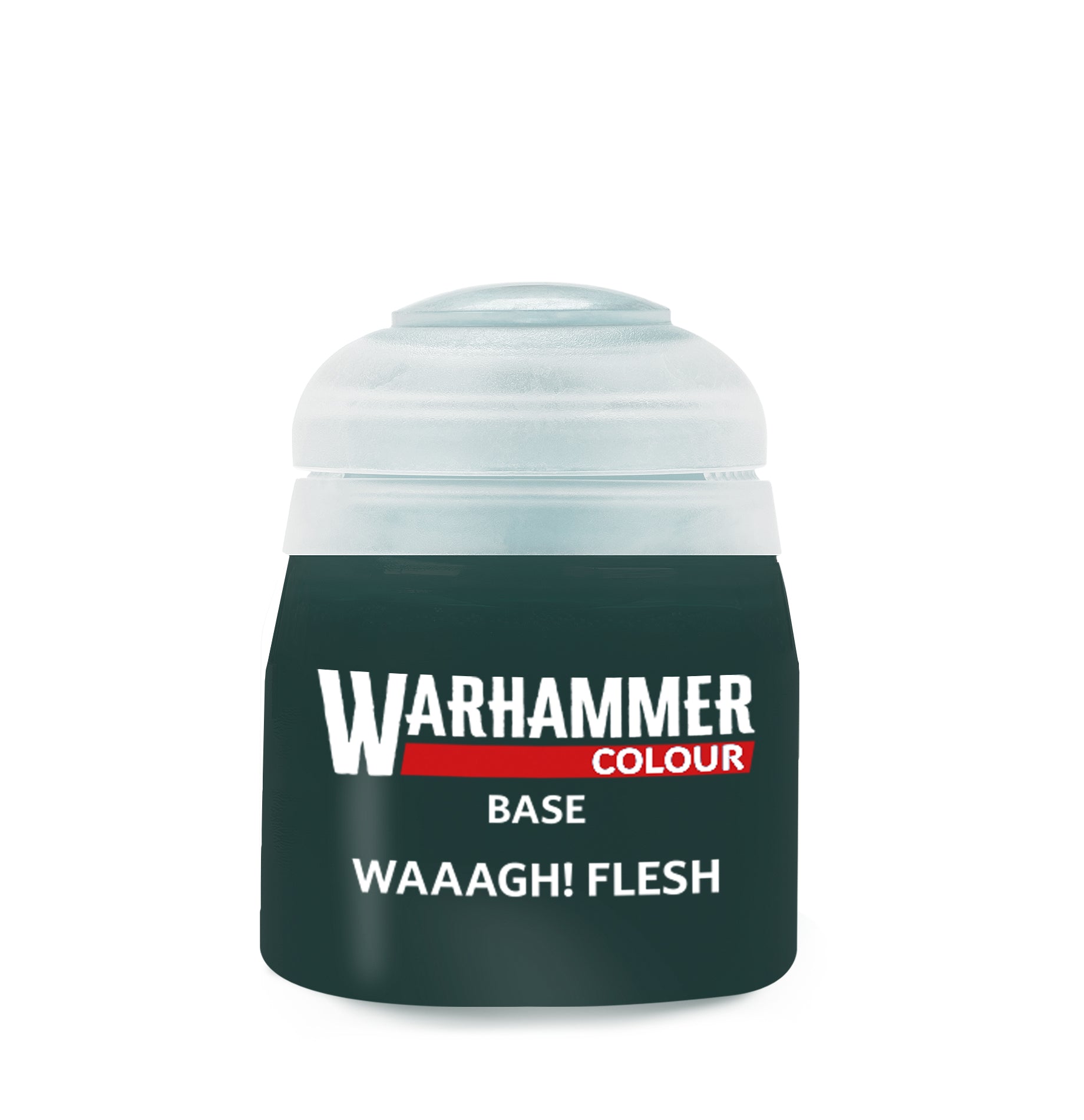 Citadel Base Waaagh Flesh dunkelgrüne Miniaturenfarbe 12 ml