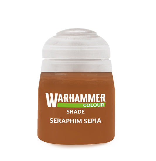 Warhammer Shade Seraphim Sepia 18 ml warme Sepia Schattierfarbe von Games Workshop