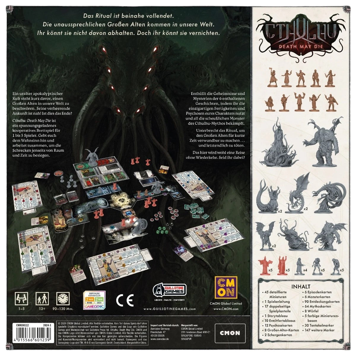 Cthulhu: Death May Die – Staffel 1 Brettspiel