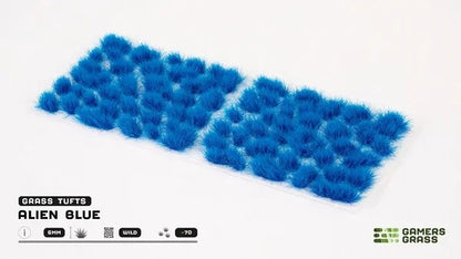 GamersGrass Alien Blue 6 mm Wild Grasbüschel für Science-Fiction- und Fantasy-Bases