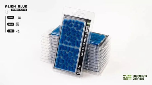 GamersGrass Alien Blue 6 mm Wild Grasbüschel für Science-Fiction- und Fantasy-Bases