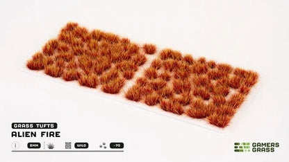 GamersGrass Alien Fire Tuft 6 mm Wild Grasbüschel für Science-Fiction- und Fantasy-Bases