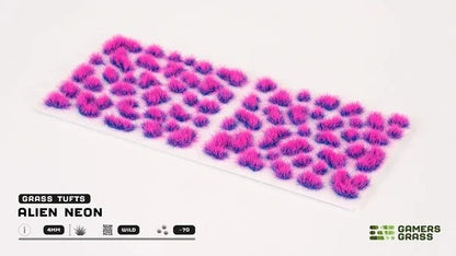 GamersGrass Alien Neon 4 mm Wild Grasbüschel für Science-Fiction- und Fantasy-Bases