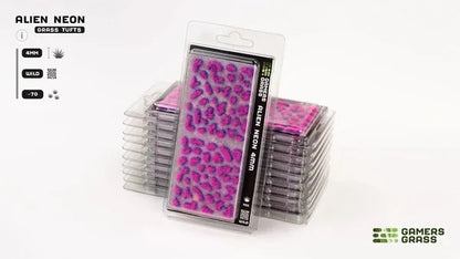 GamersGrass Alien Neon 4 mm Wild Grasbüschel für Science-Fiction- und Fantasy-Bases