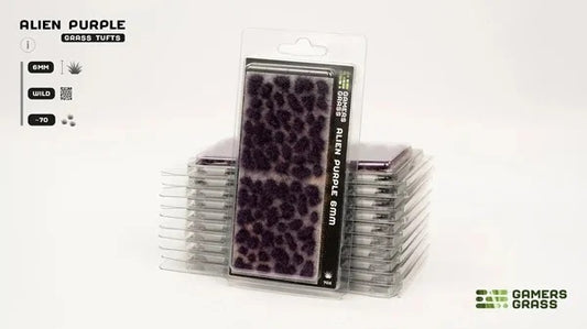 GamersGrass Alien Purple 6 mm Wild Grasbüschel für Science-Fiction- und Fantasy-Bases