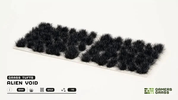 GamersGrass Alien Void 6 mm Wild Grasbüschel für Science-Fiction- und Fantasy-Bases