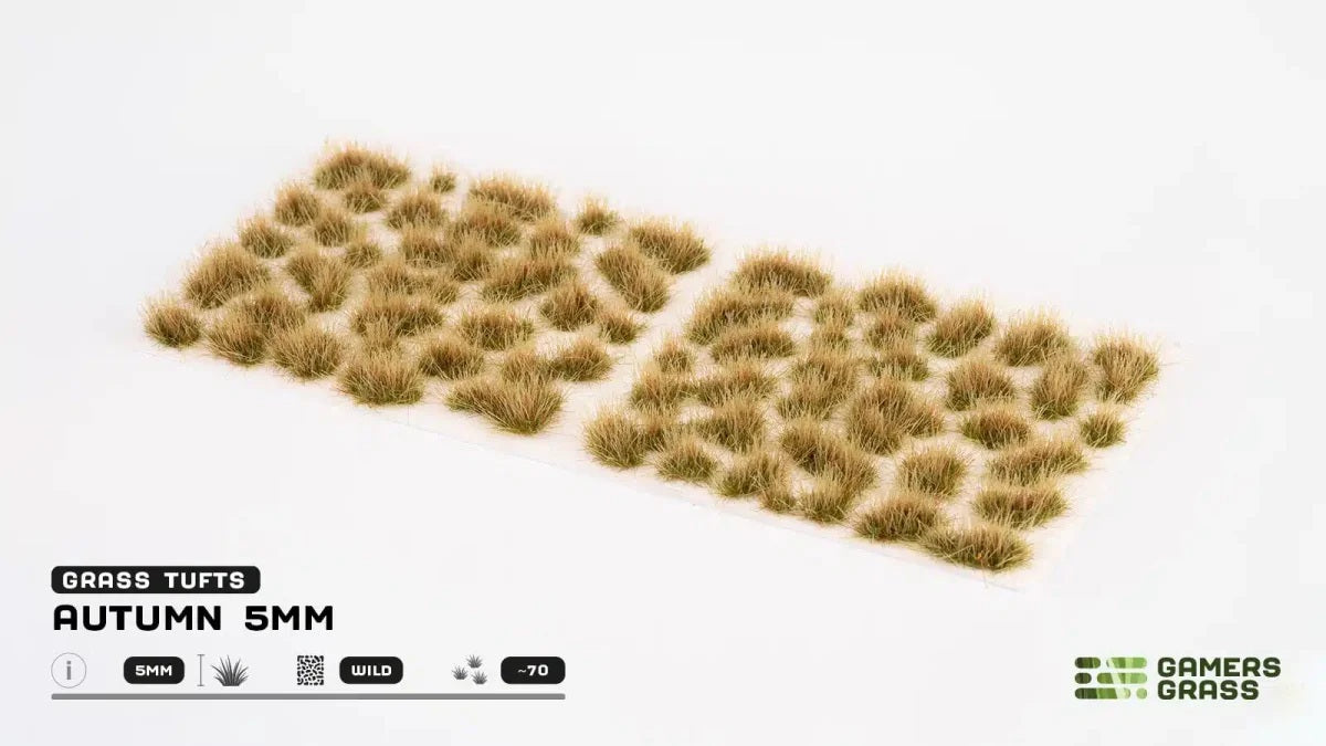 GamersGrass Autumn 5 mm Grasbüschel für herbstliche Tabletop-Bases und Dioramen