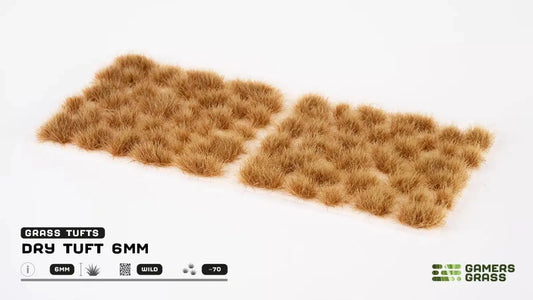 GamersGrass Dry Tuft 6 mm Wild Grasbüschel für trockene Tabletop-Bases und Dioramen