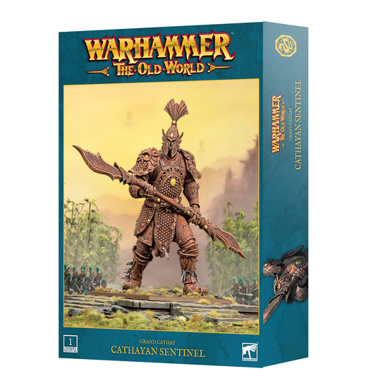 Warhammer The Old World Grand Cathay Cathayan Sentinel Kunststoffminiatur von Games Workshop