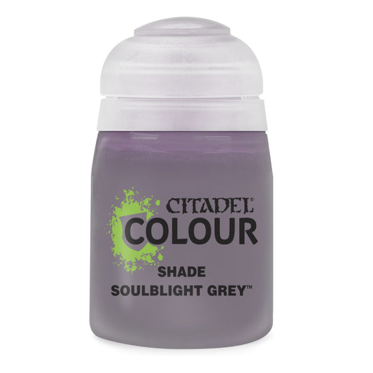 Warhammer Shade Soulblight Grey 18 ml graue Schattierungsfarbe von Games Workshop