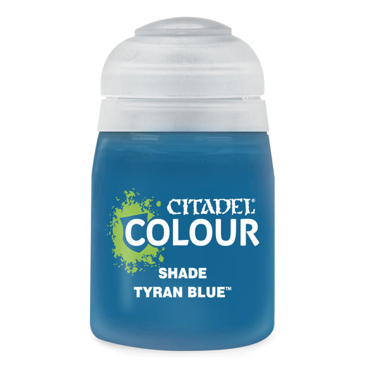 Warhammer Shade Tyran Blue 18 ml blaue Schattierungsfarbe von Games Workshop