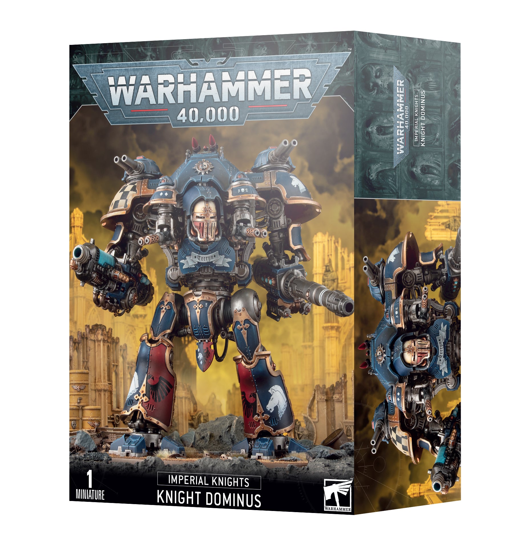 Imperial Knights Knight Dominus als Knight Castellan oder Knight Valiant für Warhammer 40.000 von Games Workshop