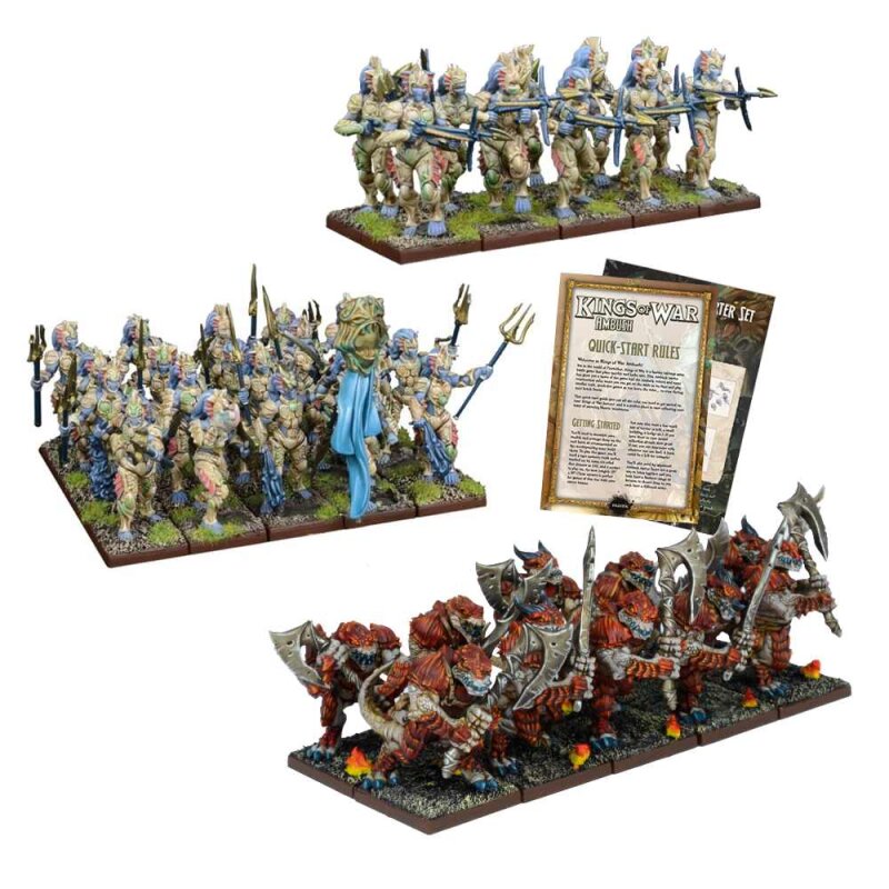 Kings of War Ambush Starter Set Forces of Nature Inhalt