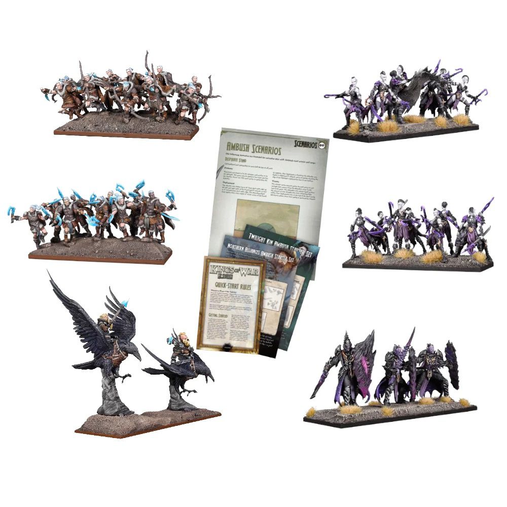 Abyssal Dwarf Ambush Starter Set Inhalt Übersicht