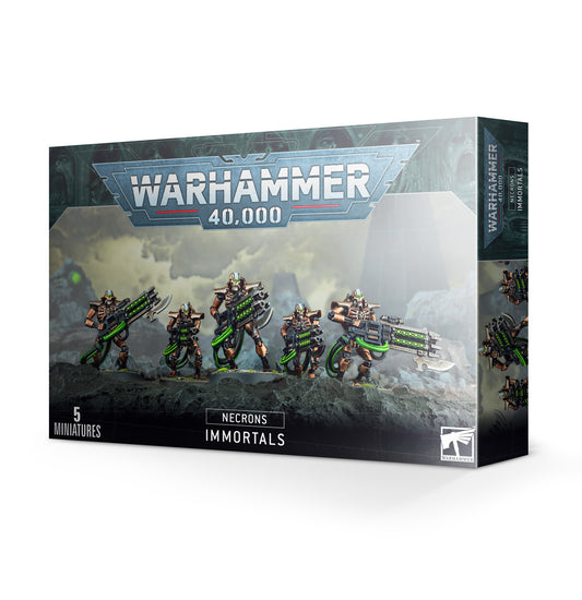 Necrons Immortals und Deathmarks Warhammer 40.000 Miniaturenbausatz von Games Workshop
