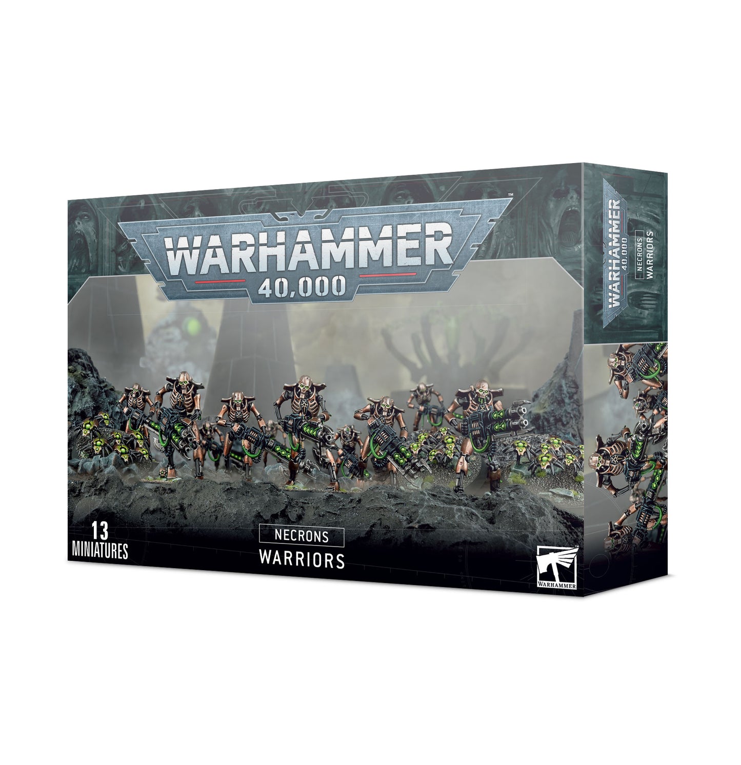 Necrons Necron Warriors mit Canoptek Scarab Swarms für Warhammer 40.000 von Games Workshop