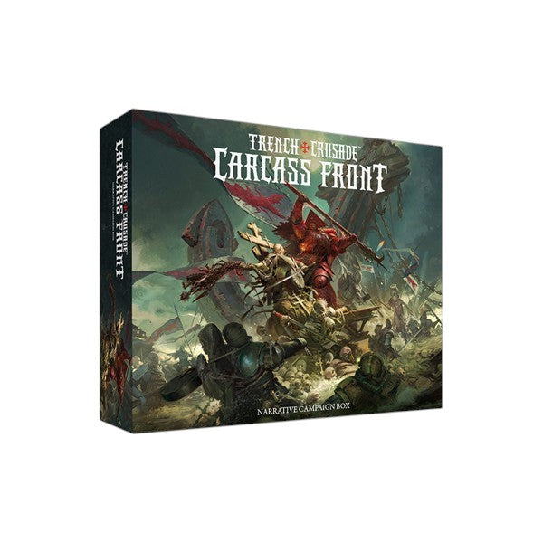Trench Crusade Carcass Front mit zwei Warbands und 16 Kunststoffminiaturen