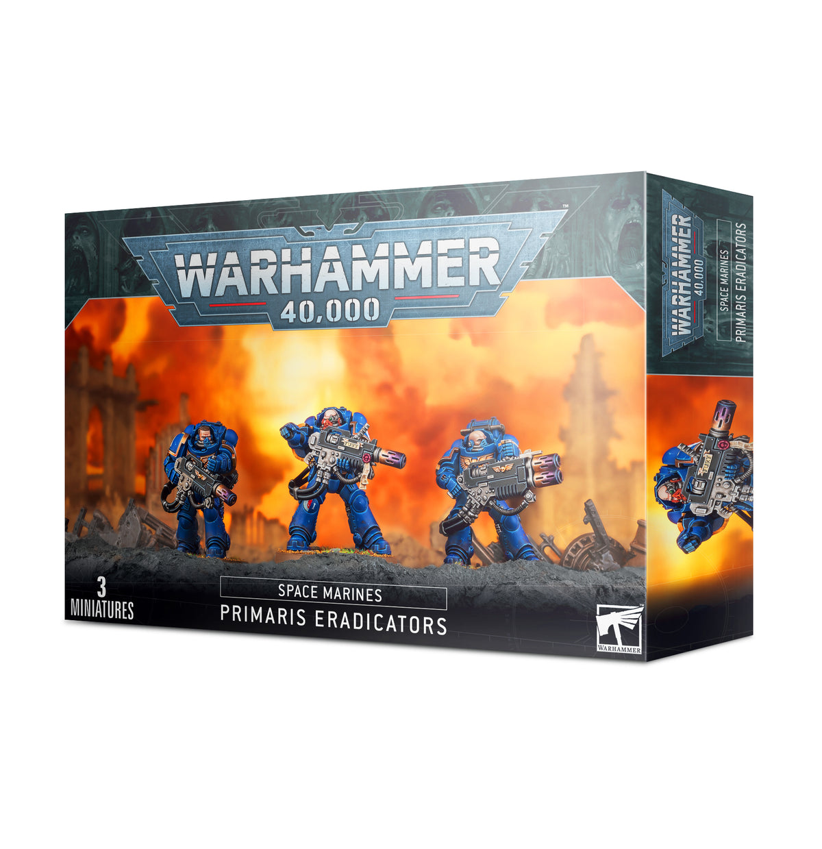 Space Marines Eradicators mit 3 Miniaturen für Warhammer 40.000 von Games Workshop