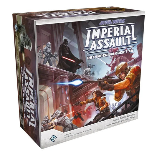 Star Wars Imperial Assault Abenteuerbrettspiel mit Miniaturen, Kampagnenmodus und taktischen Missionen im Star-Wars-Universum