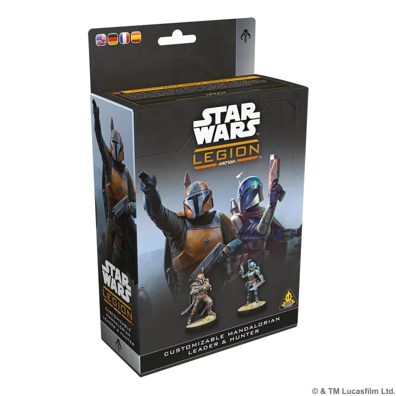 Star Wars: Legion – Customizable Mandalorian Leader & Hunter