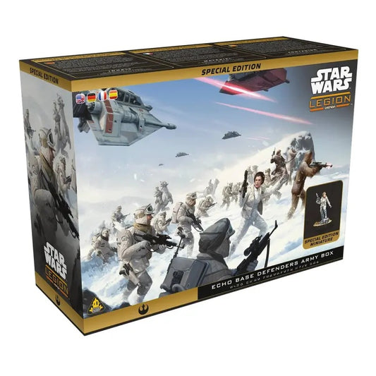 Star Wars Legion Echo Base Defenders Army Box mit 27 Miniaturen für die Rebellenallianz