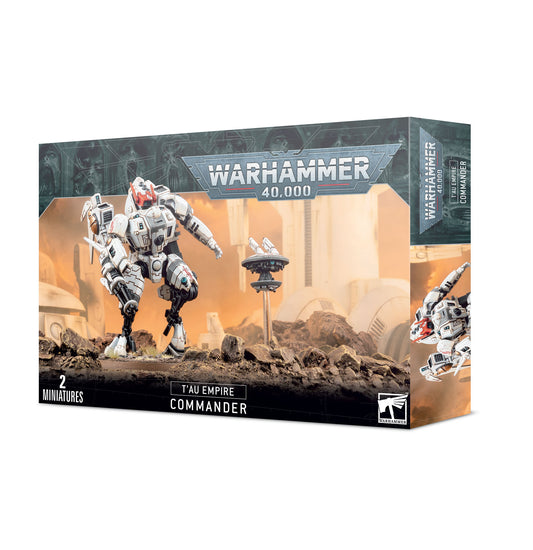 T'au Empire Commander im Enforcer oder Coldstar Battlesuit für Warhammer 40.000 von Games Workshop
