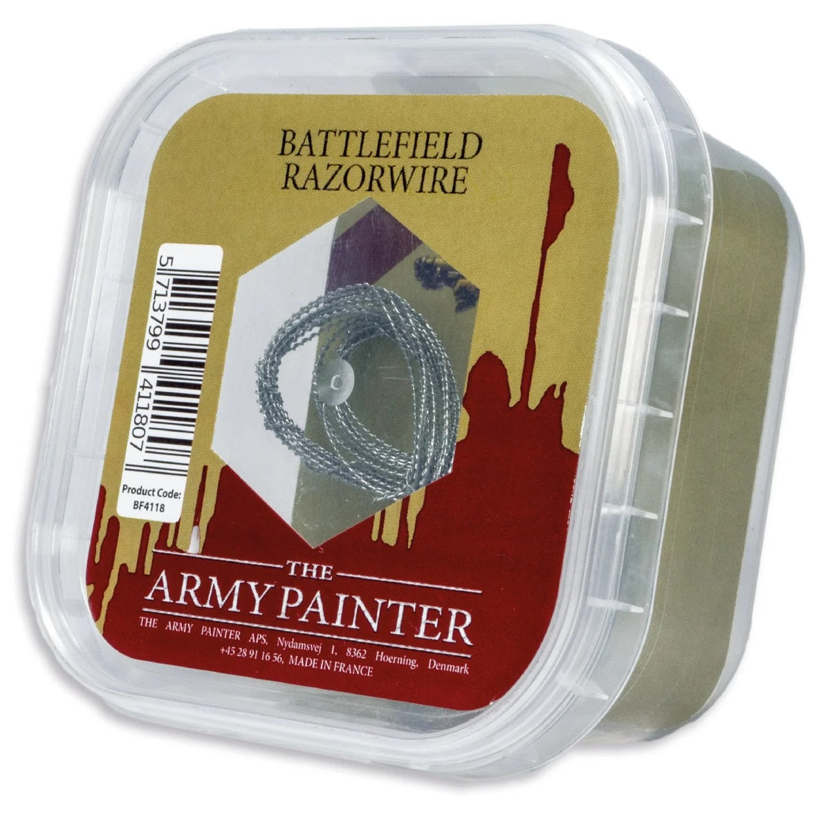 The Army Painter Battlefield Razorwire mit 4 Metern Stacheldraht für Tabletop-Bases und Geländebau