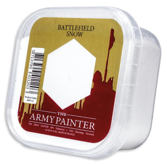 The Army Painter Battlefield Snow mit 150 ml Schneematerial für die Gestaltung von winterlichen Tabletop-Bases und Geländestücken