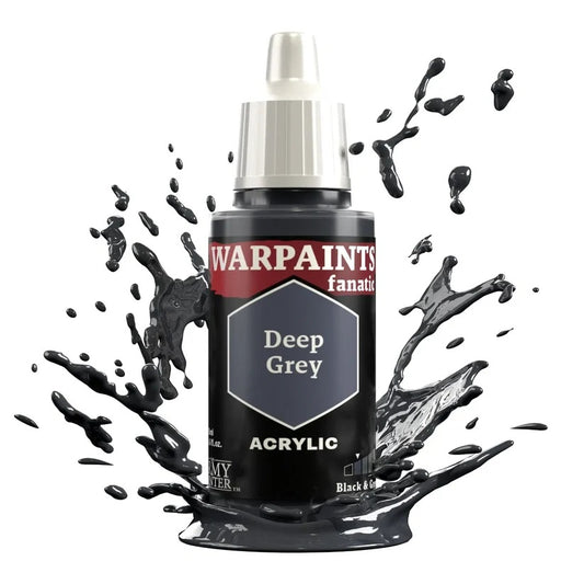 The Army Painter Deep Grey Warpaints Fanatic 18 ml