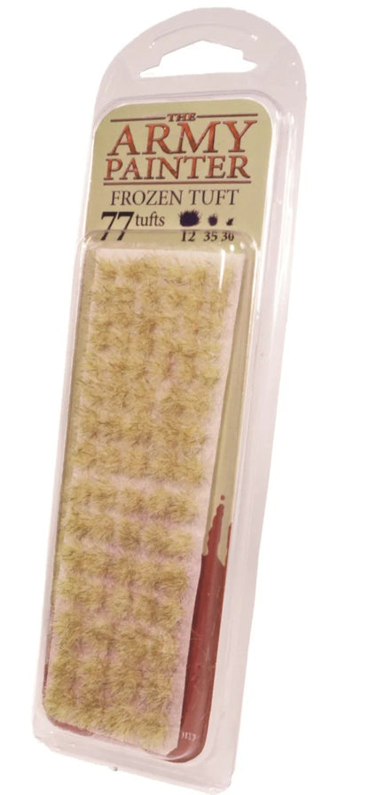 The Army Painter Frozen Tuft mit 77 selbstklebenden Grasbüscheln für winterliche Tabletop-Bases