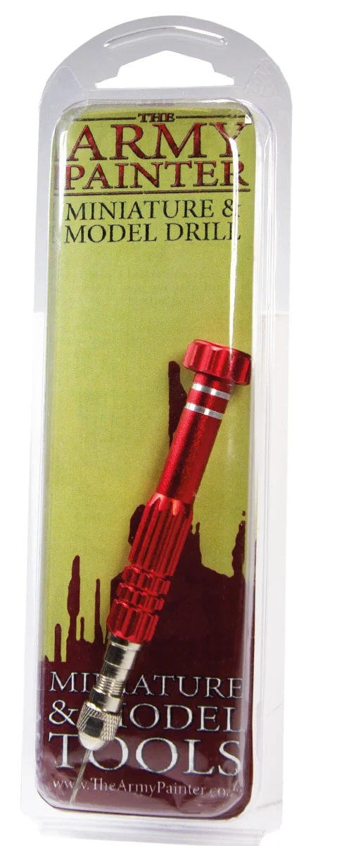 The Army Painter Miniature and Model Drill Handbohrer mit Mikrobohrern für Modellbau, Tabletop und Miniaturen