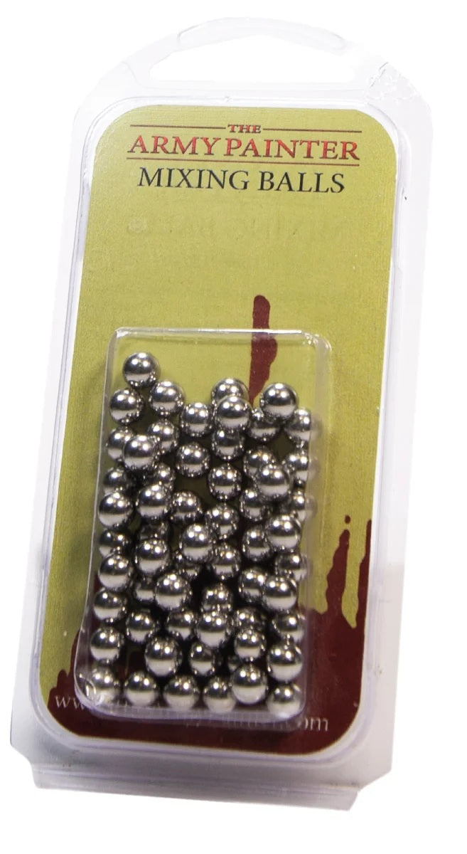 The Army Painter Mixing Balls aus rostfreiem Edelstahl zum Mischen von Acrylfarben für Tabletop und Modellbau
