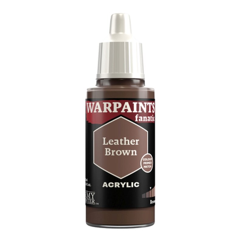 Leather Brown Warpaints Fanatic 18 ml von The Army Painter