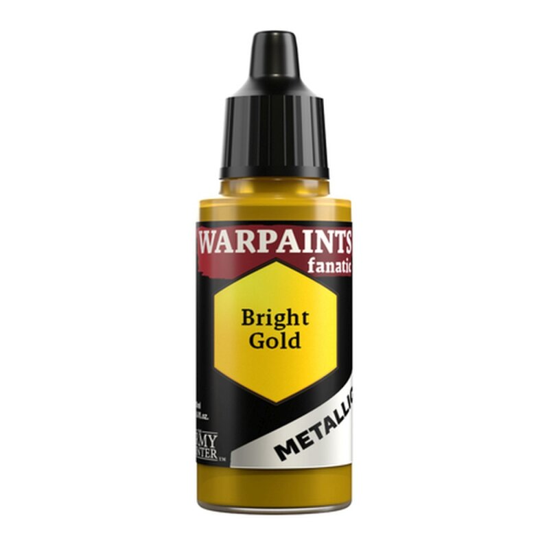 Gold Metallic Acrylfarbe für Miniaturen Warpaints Fanatic