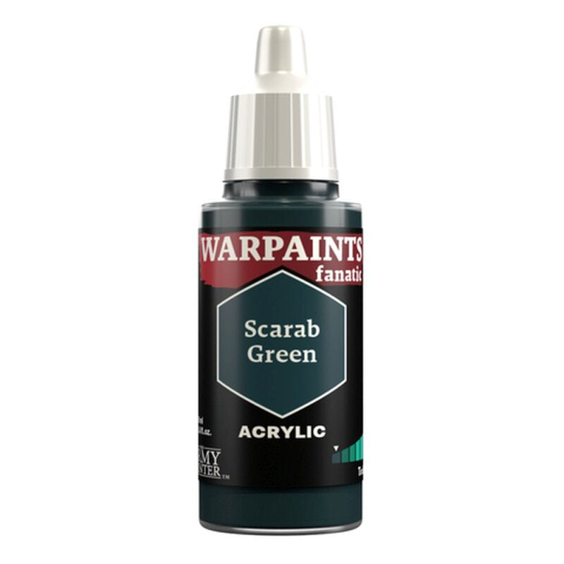 The Army Painter Warpaints Fanatic Scarab Green 18 ml