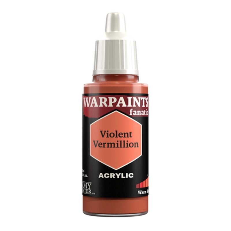 The Army Painter Warpaints Fanatic Violent Vermillion 18 ml