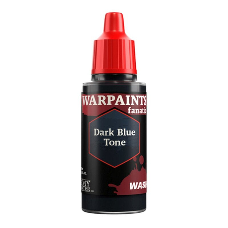 The Army Painter Warpaints Fanatic Wash Dark Blue Tone 18 ml
