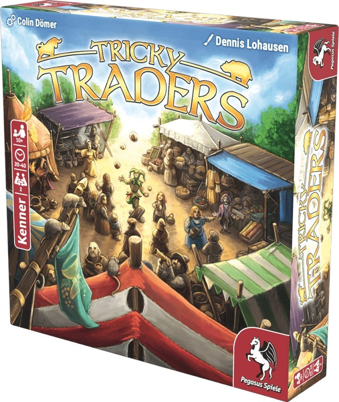 Tricky Traders Brettspiel von Pegasus Spiele