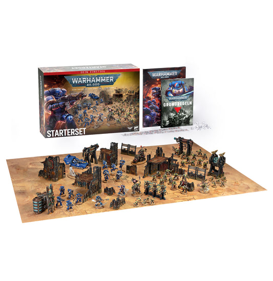 Warhammer 40.000 Starter Set Deutsch mit Space Marines und Tyraniden von Games Workshop