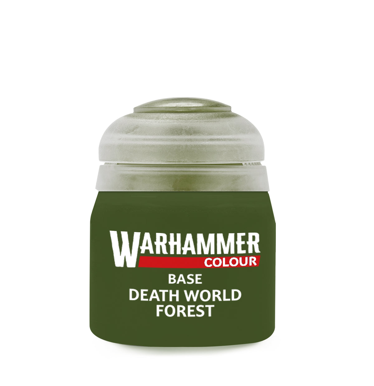 Warhammer Base Death World Forest 12 ml olivgrüne Acrylfarbe von Games Workshop